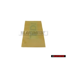 VW Original TDI Arrière Embleme Monogramme Logo Chrome Rouge - 3AA853675H GQF