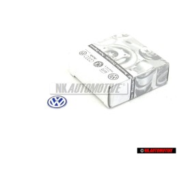 VW Original Clé Embleme Logo Bleu Blanc - 3B0837891 09Z