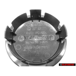 VW Original Capuchon Noir Satine/Chrome Brillant - 3B7601171 XRW