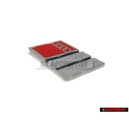 Audi Original S6 Arrière Embleme Monogramme Logo Chrome Rouge - 4A5853735E 2ZZ