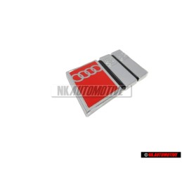 Audi Original S6 Arrière Embleme Monogramme Logo Chrome Rouge - 4A5853735E 2ZZ