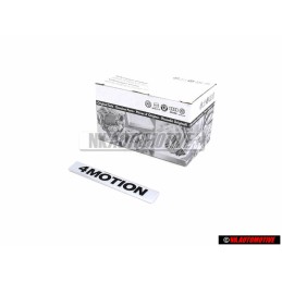 VW Original 4MOTION Arrière Embleme Monogramme Logo Chrome - 5K0853675S FXC