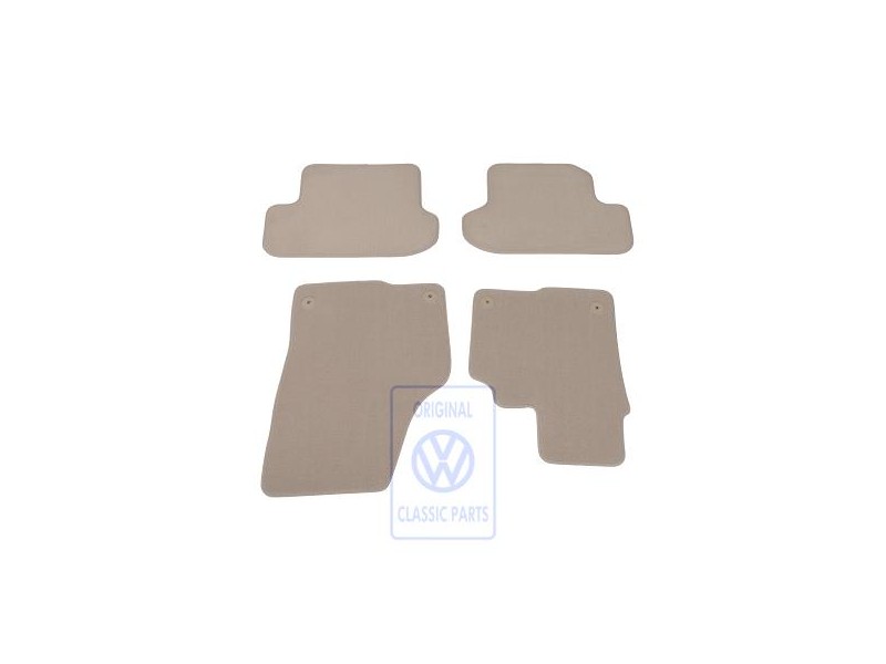 VW Original 1 Serie Tapis Beige Nutria - 5C2863011D ICK
