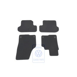 VW Original 1 Serie Tapis Noir Titane/Gris Art - 5C2863011D ISR
