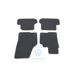 VW Original 1 Serie Tapis Noir Titane/Orange - 5C2863011D KMX