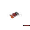 Audi Original S2 Volant Plaquette Embleme Logo Chrome Rouge - 893419685
