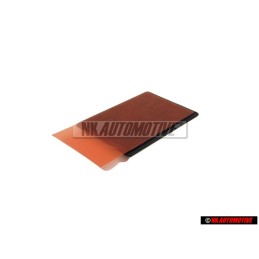 Audi Original S2 Volant Plaquette Embleme Logo Chrome Rouge - 893419685