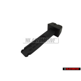 VW Original Bouton Noir Satine - 321819129C 01C