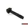 VW Original Bouton Noir Satine - 321819129C 01C