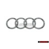 Audi Original Anneaux Arrière Embleme Logo Chrome - 4B9853742 2ZZ
