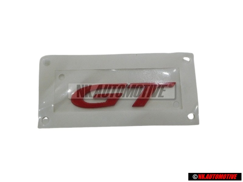 Audi Original R8 GT Côté Embleme Monogramme Logo Rouge - 42B853601