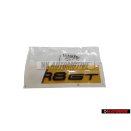 Audi Original R8 GT Arrière Embleme Monogramme Logo Noir Rouge - 4S0853741 T94