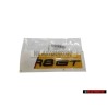 Audi Original R8 GT Arrière Embleme Monogramme Logo Noir Rouge - 4S0853741 T94