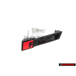 Audi Original RS3 Avant Embleme Monogramme Logo Noir Rouge - 8V5853736B T94