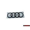 Audi Original Anneaux Arrière Embleme Logo Noir - 8X0853742B T94