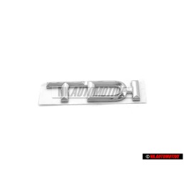 Audi Original TDI Arrière Embleme Monogramme Logo Chrome - 8A0853737A 2ZZ