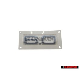 Audi Original 6.0 Arrière Embleme Monogramme Logo Chrome - 4D0853743F 2ZZ
