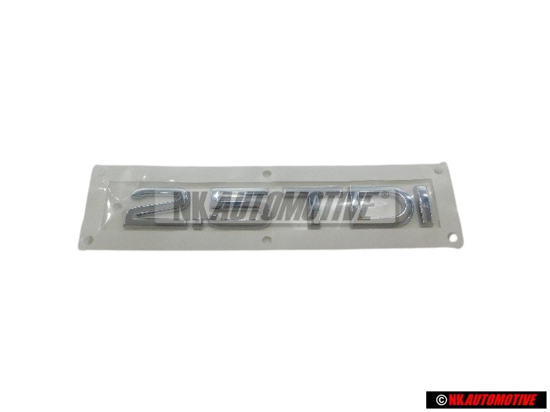 Audi Original 2.5 TDI Arrière Embleme Monogramme Logo Chrome - 4B0853743P 2ZZ