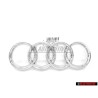 Audi Original Anneaux Avant Embleme Logo Chrome - 4E0853605AA2ZZ