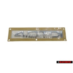 Audi Original 4.0 TDI Arrière Embleme Monogramme Logo Chrome - 4E0853743F 2ZZ