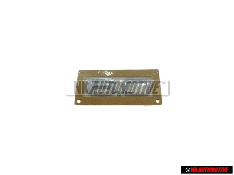 Audi Original 6.0 Arrière Embleme Monogramme Logo Chrome - 4E0853743M 2ZZ