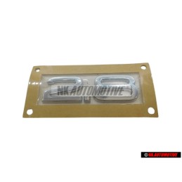 Audi Original 2.8 Arrière Embleme Monogramme Logo Chrome - 4E0853743AB2ZZ