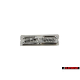 Audi Original 2.6 Arrière Embleme Monogramme Logo Chrome - 4A5853743K 2ZZ