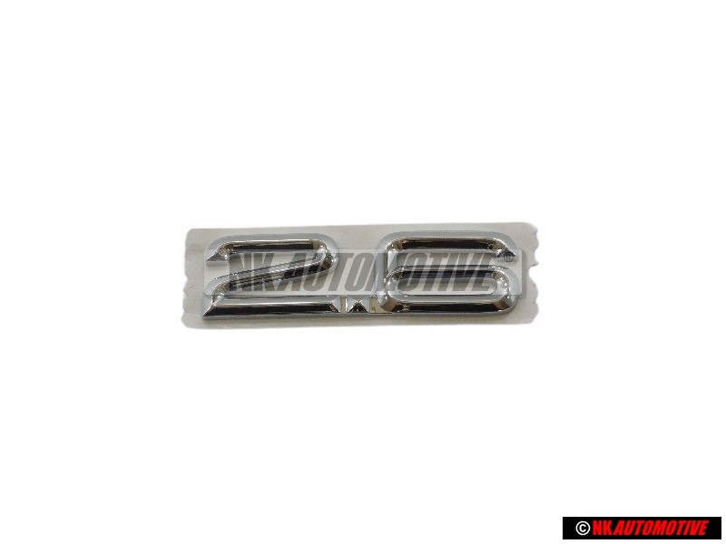 Audi Original 2.6 Arrière Embleme Monogramme Logo Chrome - 4A5853743K 2ZZ