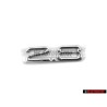 Audi Original 2.8 Arrière Embleme Monogramme Logo Chrome - 4A5853743M 2ZZ