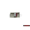 Audi Original T Arrière Embleme Monogramme Logo Chrome Rouge - 8D0853737E 2ZZ