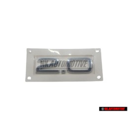 Audi Original 2.0 Arrière Embleme Monogramme Logo Chrome - 8E0853743C 2ZZ