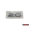 Audi Original 2.0 Arrière Embleme Monogramme Logo Chrome - 8E0853743C 2ZZ