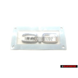 Audi Original 3.0 Arrière Embleme Monogramme Logo Chrome - 8H0853743G 2ZZ