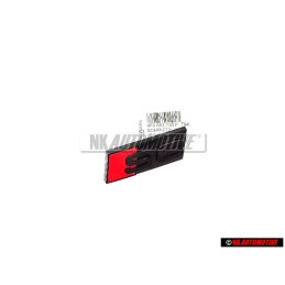 Audi Original S6 Avant Embleme Monogramme Logo Noir Rouge - 4F0853736F T94