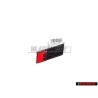 Audi Original S6 Avant Embleme Monogramme Logo Noir Rouge - 4F0853736F T94