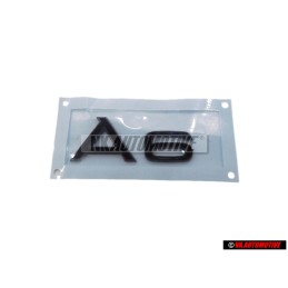 Audi Original A6 Arrière Embleme Monogramme Logo Noir - 4F0853741B T94