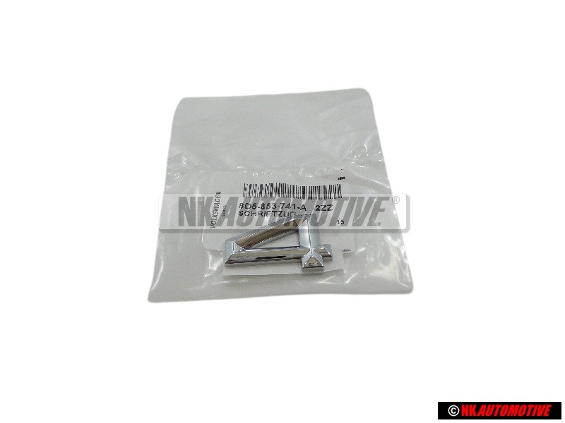 Audi Original Arrière Embleme Monogramme Logo Chrome - 8D5853741A 2ZZ