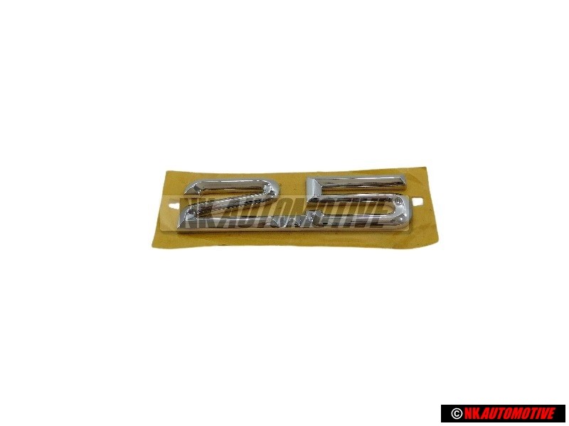 Audi Original 2.5 Arrière Embleme Monogramme Logo Chrome - 8D5853743D 2ZZ