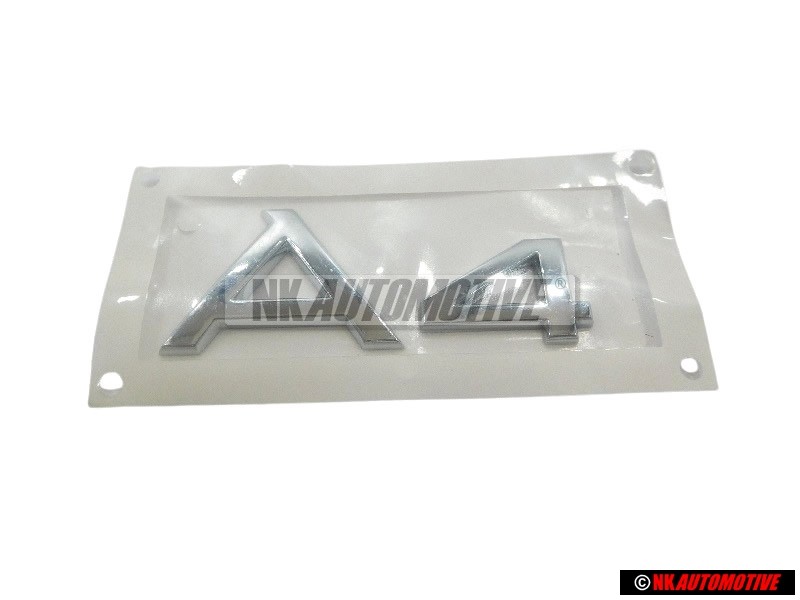 Audi Original A4 Arrière Embleme Monogramme Logo Chrome - 8E0853741 2ZZ
