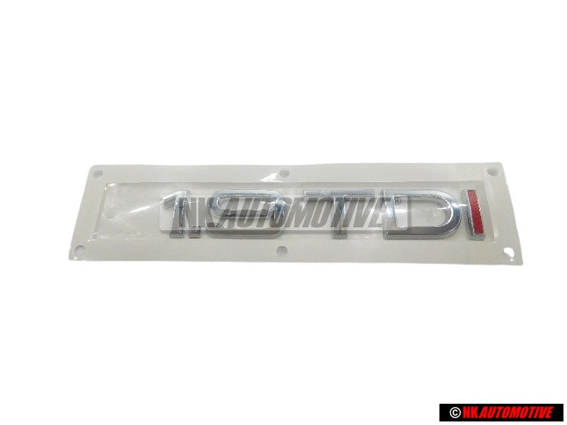 Audi Original 1.9 TDI Arrière Embleme Monogramme Logo - 8L0853743K 2ZZ