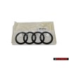Audi Original Anneaux Arrière Embleme Logo Noir - 8Y5853742A T94
