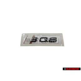 Audi Original SQ8 Arrière Embleme Monogramme Logo Noir Rouge - 4M8853735A T94