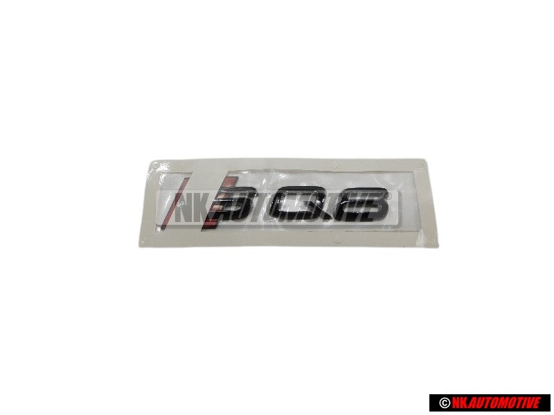 Audi Original SQ8 Arrière Embleme Monogramme Logo Noir Rouge - 4M8853735A T94