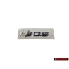 Audi Original SQ8 Arrière Embleme Monogramme Logo Noir Rouge - 4M8853735A T94