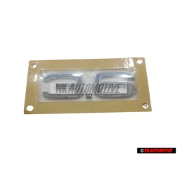 Audi Original 3.6 Arrière Embleme Monogramme Logo Chrome - 4L0853743A 2ZZ