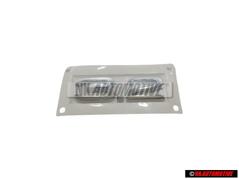 Audi Original 3.2 Arrière Embleme Monogramme Logo Chrome - 8R0853743 2ZZ
