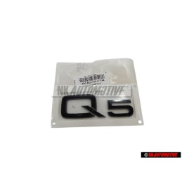 Audi Original Q5 Arrière Embleme Monogramme Logo Noir - 8R0853741A T94