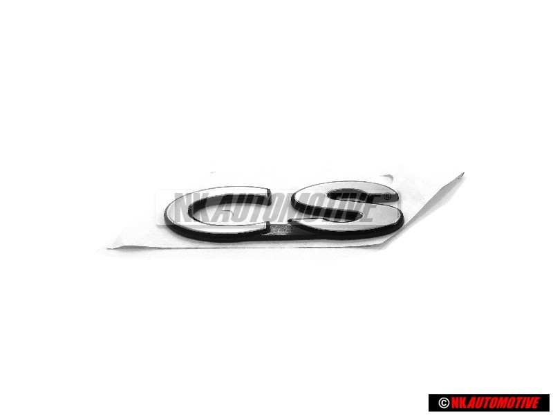 Audi Original CS Arrière Embleme Monogramme Logo Argent - 443853741A 2ZZ