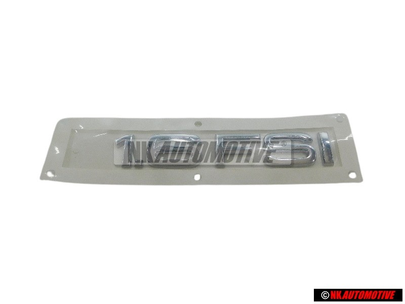 Audi Original 1.6 FSI Arrière Embleme Monogramme Logo Chrome - 8Z0853743J 2ZZ