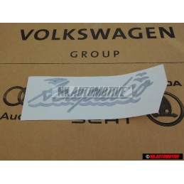 VW Original Inscription Sur Film Gris Bleu/Violet - 155853687S F80